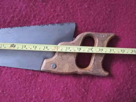 Photo of free 1 x wood saw older poss vintage, replaceable sawblade (Canonbury N1) #4