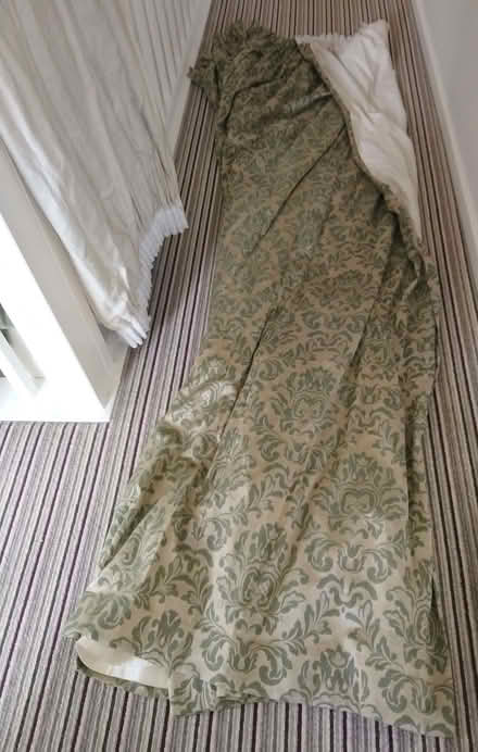Photo of free 2 Curtains, each 240cm drop x 320cm width (Formby L37) #1