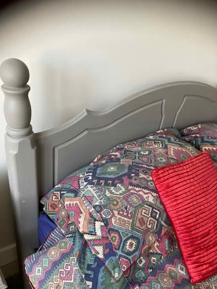 Photo of free King size wooden bed frame (BH23 central Christchurch) #4