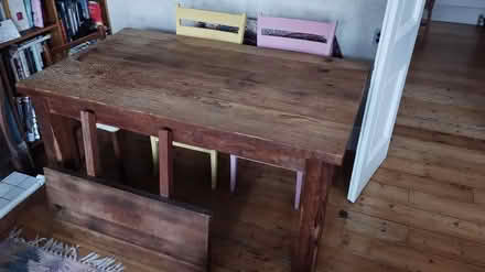 Photo of free Wood dining table (Woodhill SE18) #2