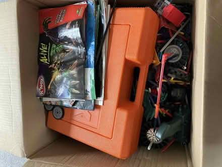 Photo of free Large box of assorted K'Nex building kits - with manuals (Wash Common RG14) #2