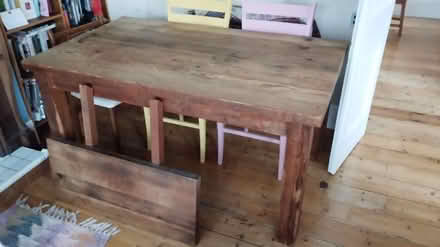 Photo of free Wood dining table (Woodhill SE18) #3