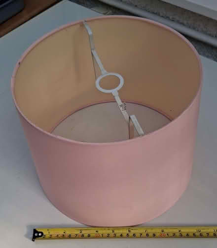 Photo of free Pink lampshade - see tape for size (Bernards Heath AL1) #1