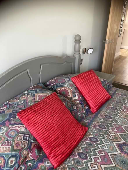 Photo of free King size wooden bed frame (BH23 central Christchurch) #3