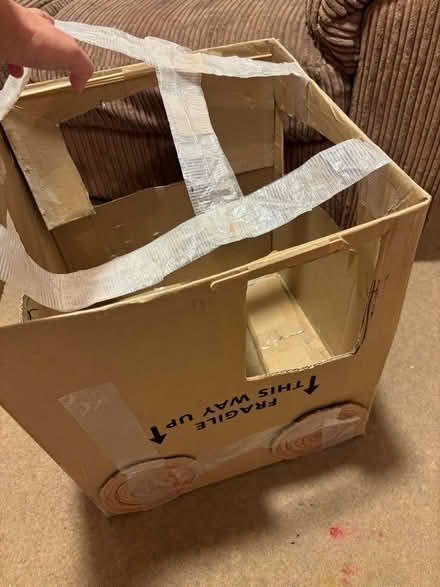 Photo of free Play cardboard car (Portslade BN41) #2