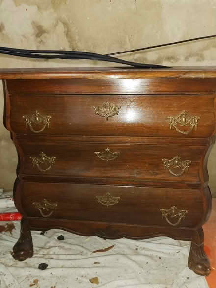 Photo of free Small wooden chest of drawers (West Hallam DE7) #1