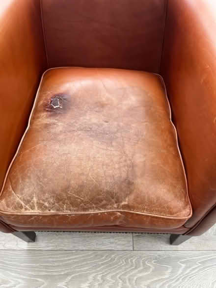 Photo of free Laura Ashley Leather Club Chair (Bessacarr Doncaster DN4) #4