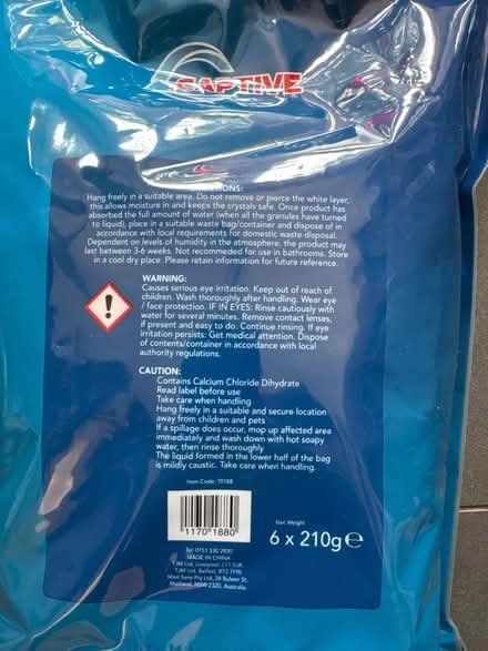 Photo of free Wardrobe moisture absorbers (M33, Brooklands, Sale) #3