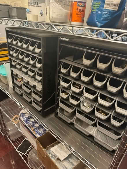 Photo of free Three part bins with trays (SouthEast Austin) #1