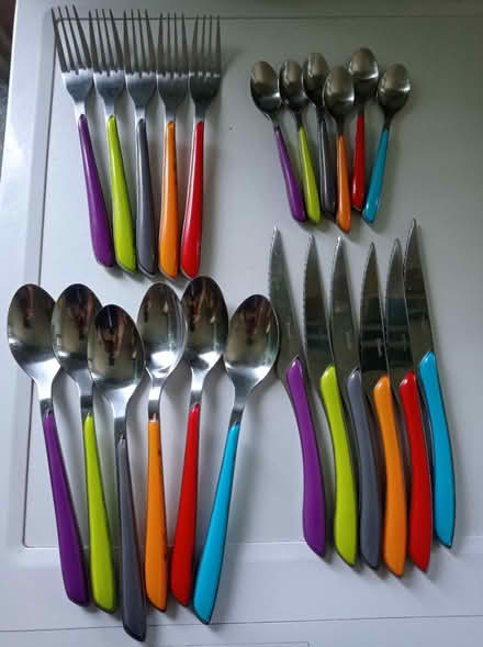 Photo of free Colourful cutlery (Ridge) #1