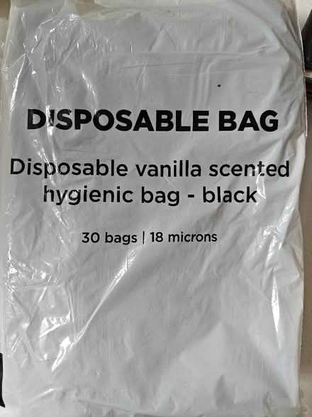 Photo of free Hygienic disposal bags - black (Penwortham PR1) #1