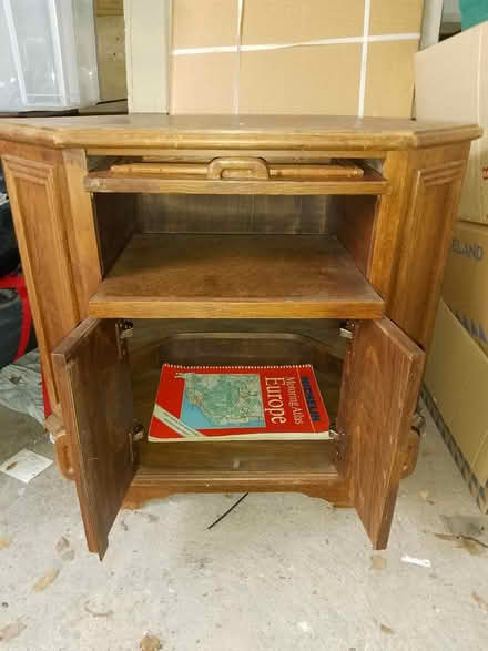 Photo of free Small wooden cabinet (West Hallam DE7) #1