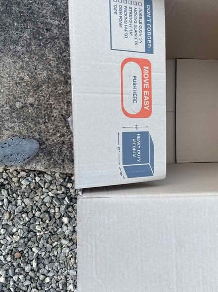 Photo of free Large strong cardboard box (Arnold) #1