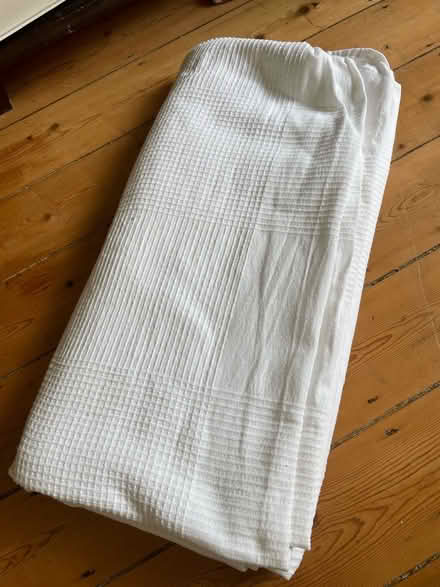 Photo of free White IKEA bedspread (Alcester Lanes End B14) #1