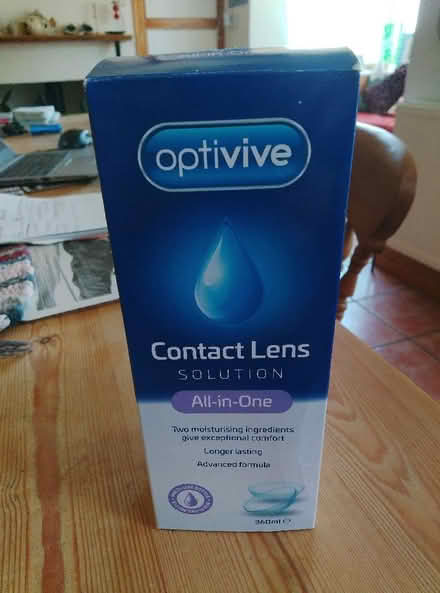Photo of free Contact lens solution (Motherby CA11) #1