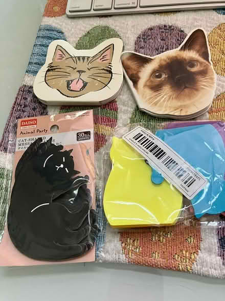 Photo of free Squishmallow CalicoCat+ cat notes (Sunnyvale CA) #2