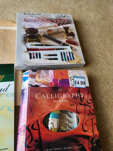 Photo of free Selection of Calligraphy materials (GL53, Leckhampton, Cheltenham) #2