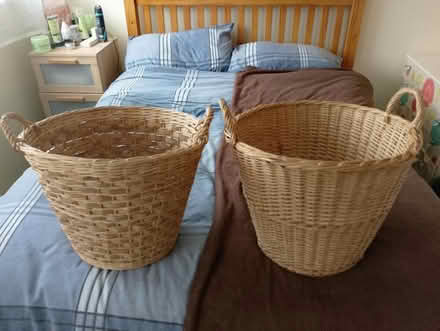 Photo of free wicker baskets (pentwyn,cardiff cf23 7ar) #1
