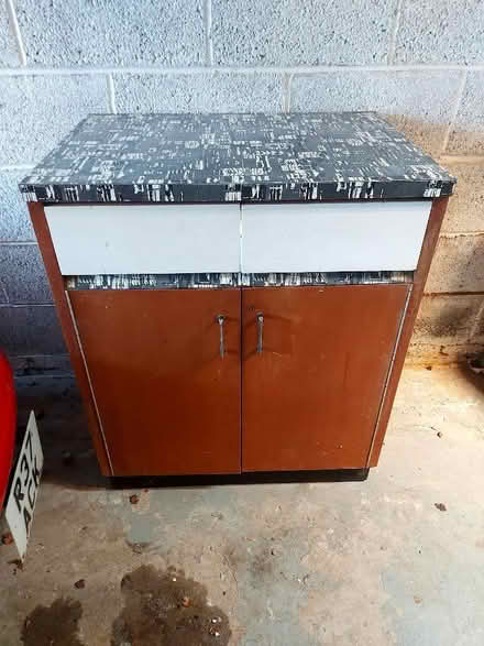 Photo of free Garage storage: Old 70s cupboard (Harbury CV33) #1