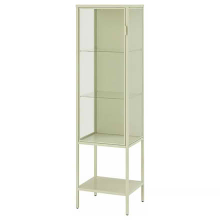 Photo of free Glass-door cabinet, light green (U-District) #3