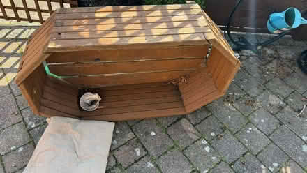 Photo of free Large wooden planter (Sale M33) #1