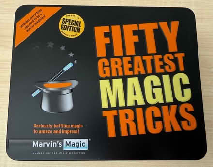 Photo of free Marvin's 50 greatest magic tricks box unused. (Beaconsfield HP9) #1