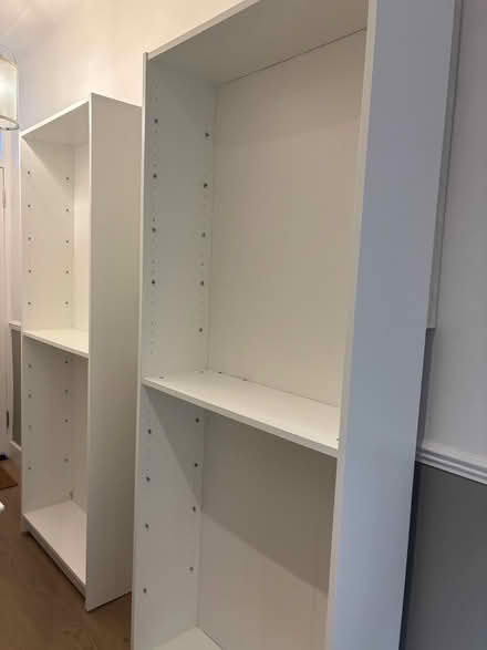 Photo of free 2x white billy bookcase - IKEA (W4) #2