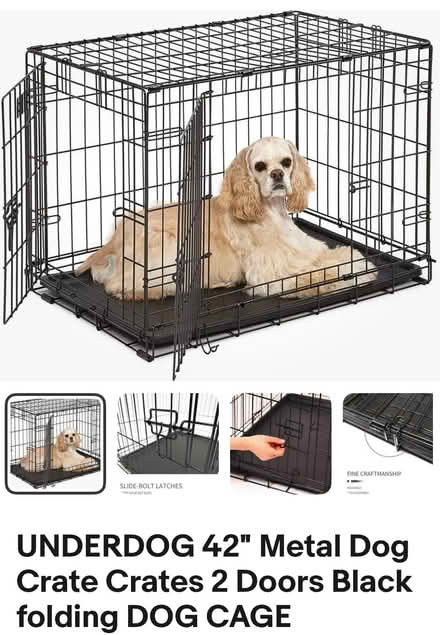 Photo of free Dog crate (Downham Market PE38) #2