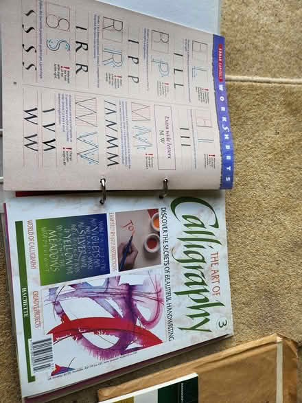 Photo of free Selection of Calligraphy materials (GL53, Leckhampton, Cheltenham) #3