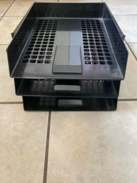 Photo of free Office trays - stackable (Heath) #1