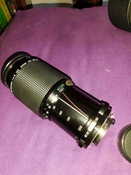 Photo of free Vivitar 80-200mm telephoto lens - Pentax mount (Wealdstone HA3) #1