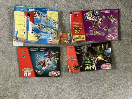 Photo of free Large box of assorted K'Nex building kits - with manuals (Wash Common RG14) #1