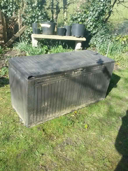 Photo of free plastic storage box (Wrenbury CW5) #2