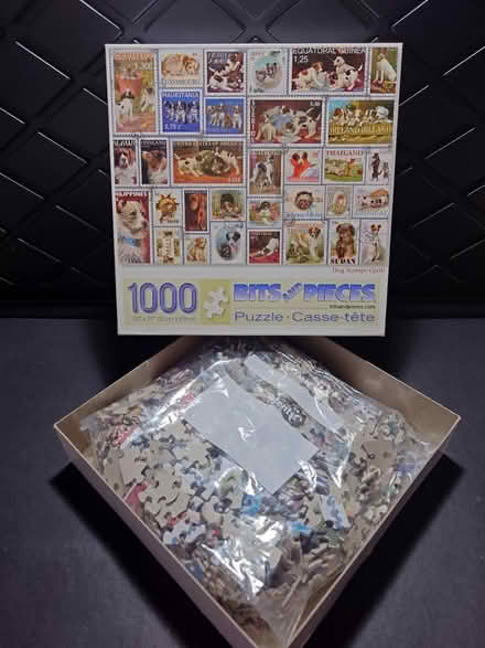 Photo of free Puzzle Dog stamps 1000 pcs (NW6) #1