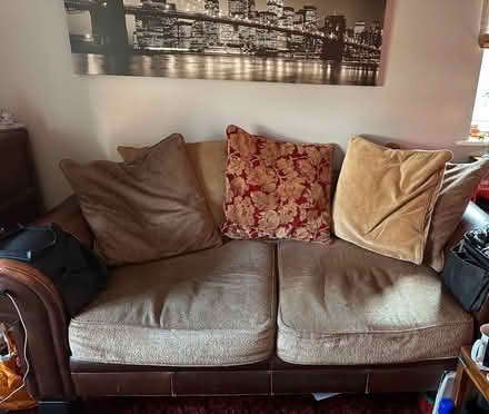 Photo of free Large 2/3 seater sofa (Buxton NR10) #1