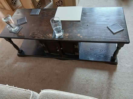 Photo of free Dark Wood Coffee Table (CT10) #1
