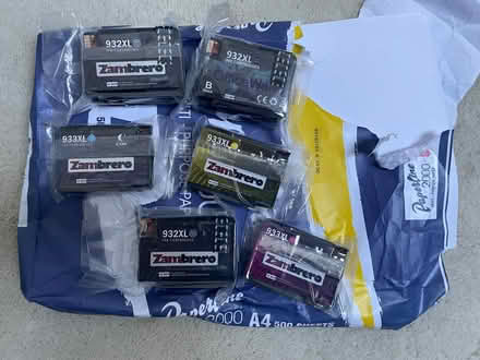 Photo of free Brand new ink cartridges (Acton W3) #1