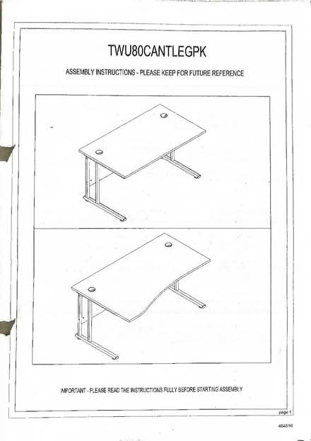 Photo of free Office Desk (Poundbury, DT1) #2