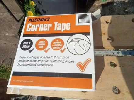 Photo of free Plastering tapes (Shipley BD18) #2