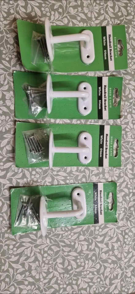 Photo of free 4 stair handle wall brackets NEW (TA6) #1