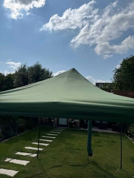 Photo of free 3m x 3m All Seasons green gazebo. (No sides) (Barnes SW13) #4