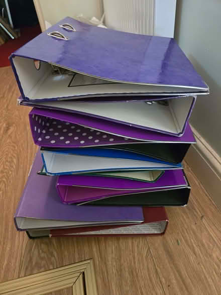 Photo of free Ringbinder folders (Chad Valley B16) #1