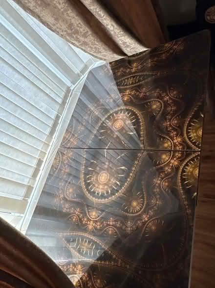 Photo of free Glass/marble table (B20) #3