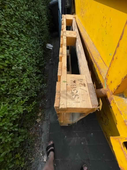 Photo of free Wooden pallets (Dore, S17) #3