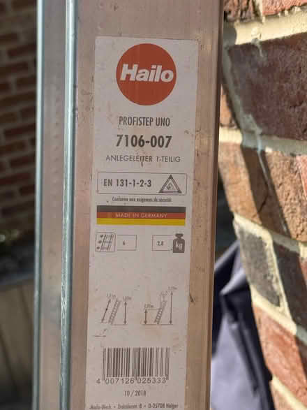 Photo of free Hailo Ladder (Langham NR25) #3