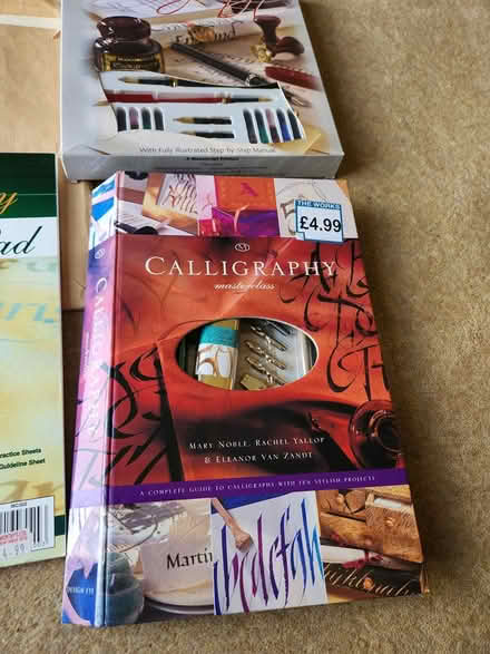 Photo of free Selection of Calligraphy materials (GL53, Leckhampton, Cheltenham) #4