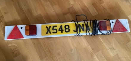 Photo of free Number plate board for trailer (Shrewsbury, Shropshire) #1