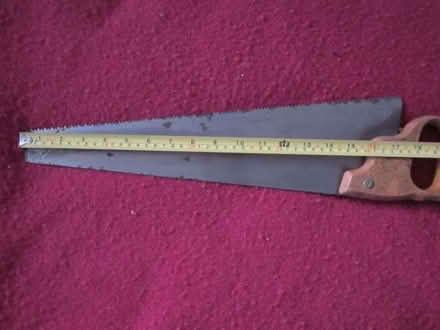 Photo of free 1 x wood saw older poss vintage, replaceable sawblade (Canonbury N1) #3