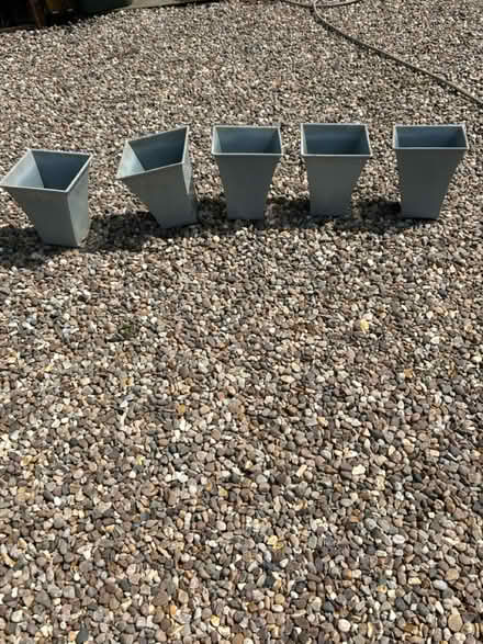 Photo of free Set of 5 planters (Chorley PR7) #2