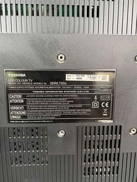 Photo of free 26" tv (CT6) #2